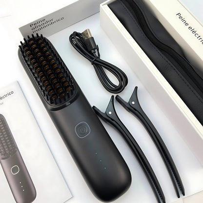 Peine Alisador Recargable