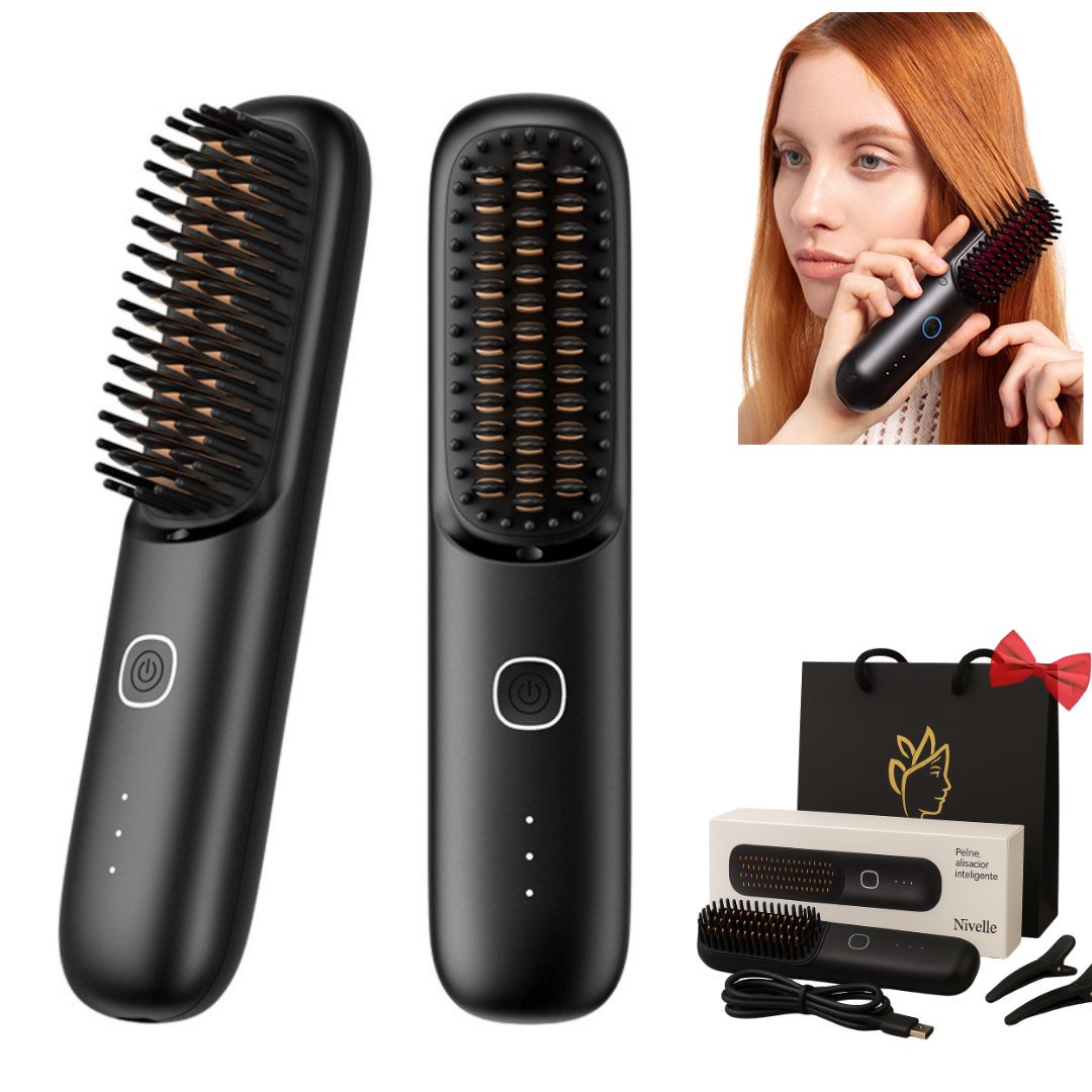 Peine Alisador Recargable